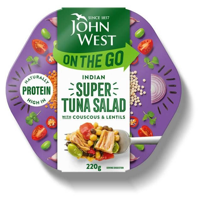 John West On the Go Indian Super Tuna Salad 220g