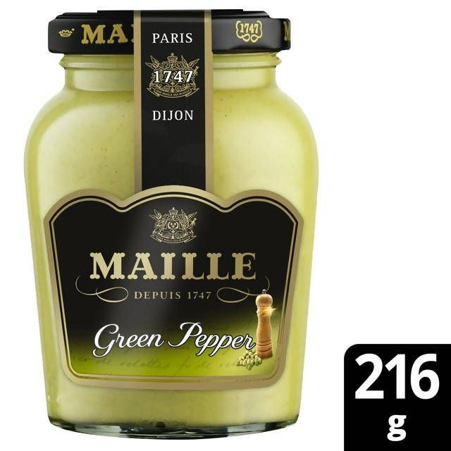 Maille Green Pepper Mustard 216g