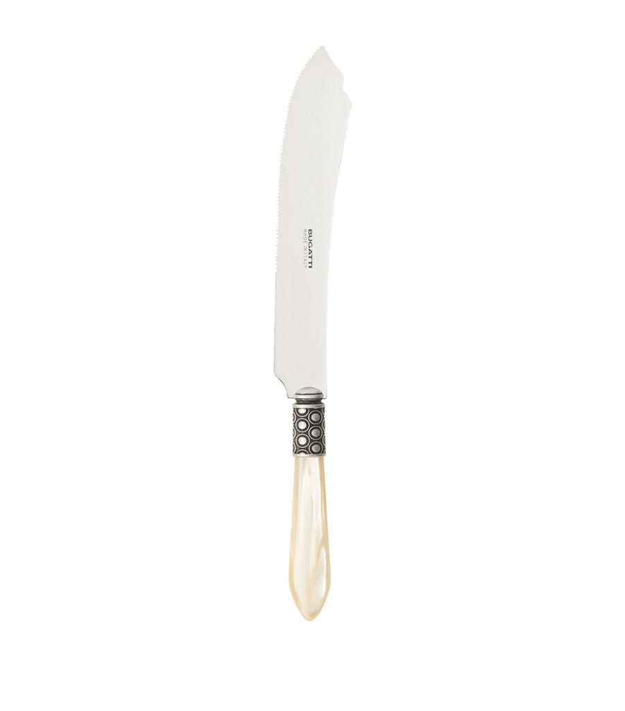 Optical Stainless Steel Cake Server and Knife Set