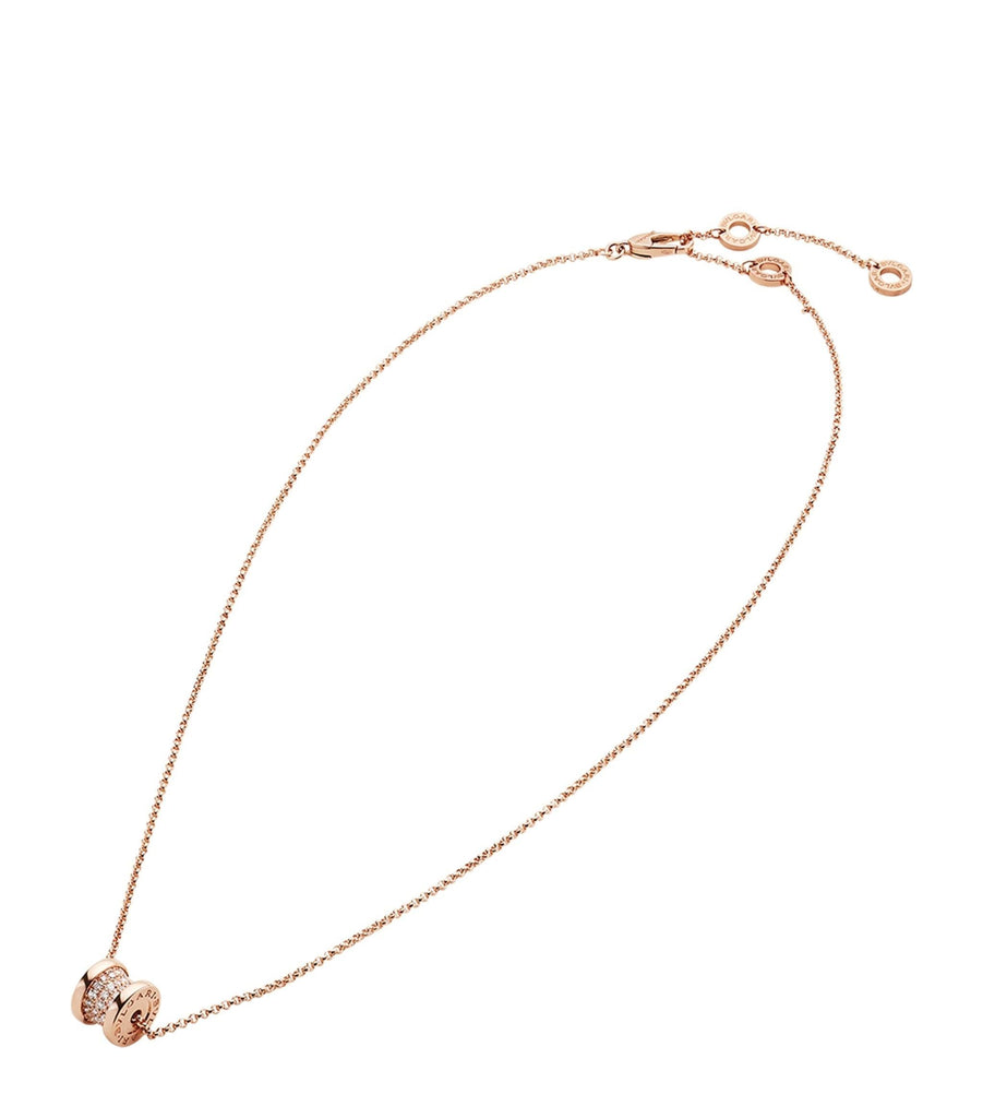 Rose Gold And Diamond B.zero1 Necklace