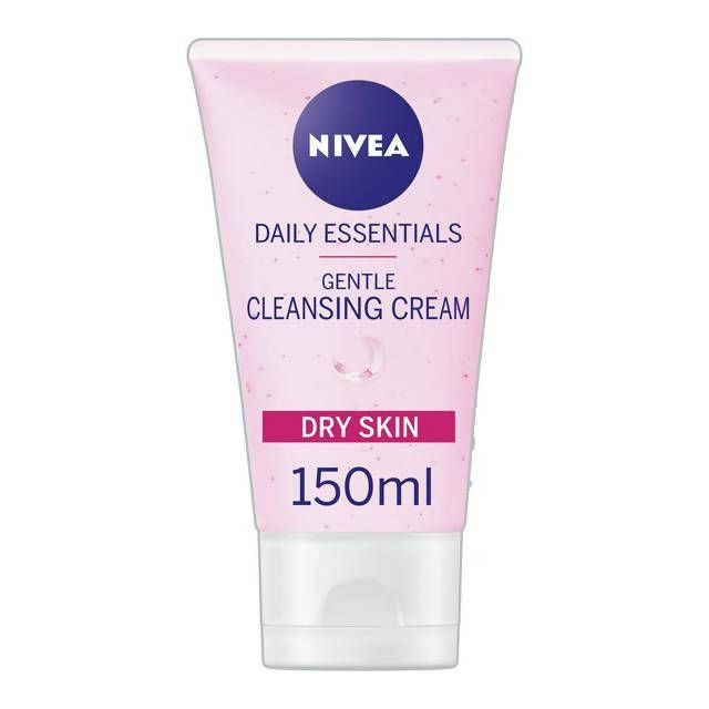 NIVEA Gentle Face Cleansing Cream Wash for Dry & Sensitive Skin, 150ml