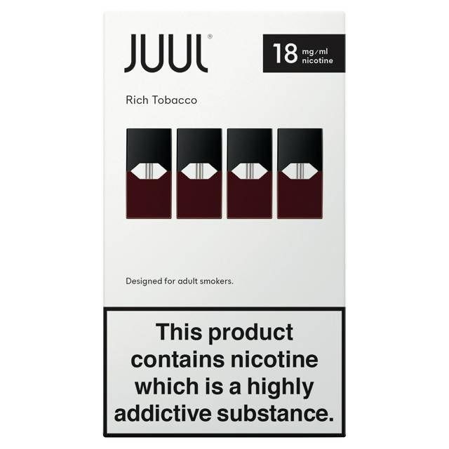 JUULpods Rich Tobacco 18mg/ml x4