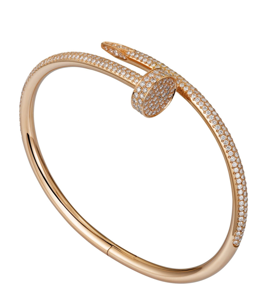 Rose Gold and Diamond Juste un Clou Bracelet