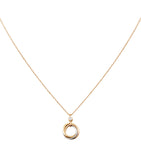 White, Yellow, Rose Gold and Diamond Trinity Necklace GOODS Harrods   