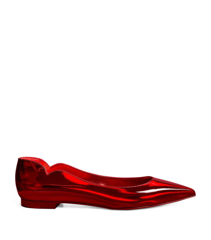 Hot Chickita Patent Leather Ballet Flats