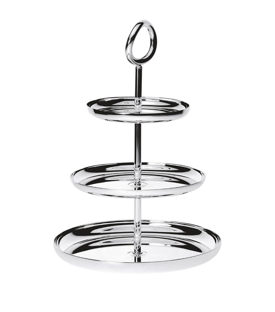 Vertigo Silver Plated Dessert Stand