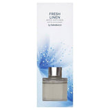 Sainsbury's Fresh Linen Reed Diffuser 80ml Aircare Sainsburys   