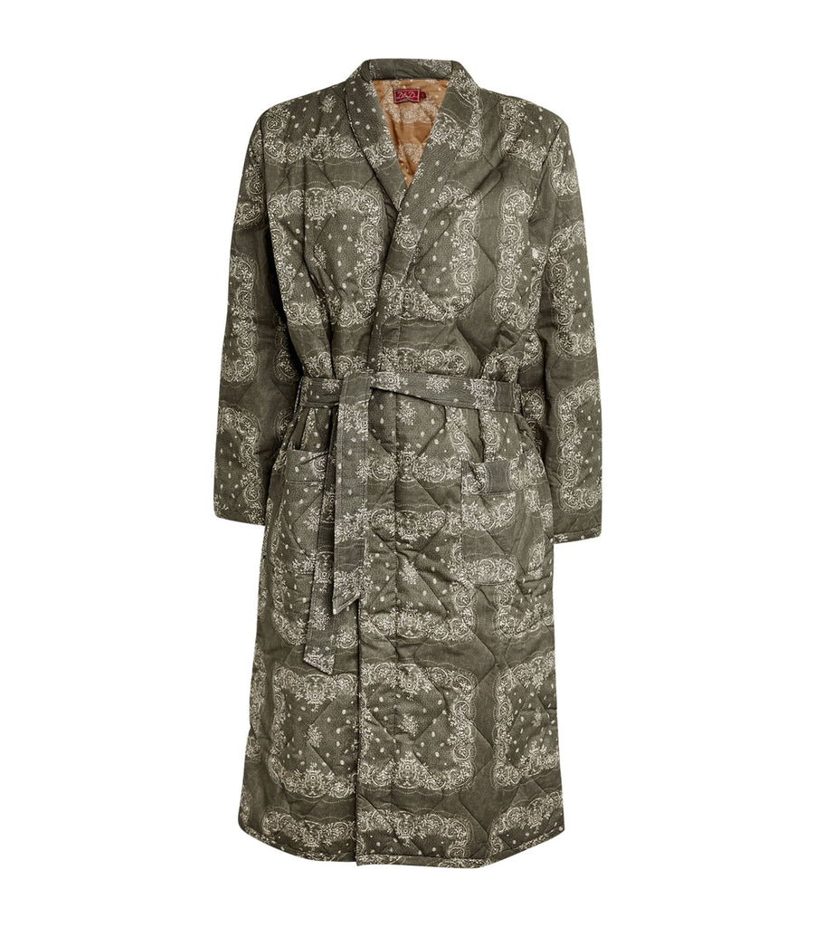 Quilted Cotton Robe