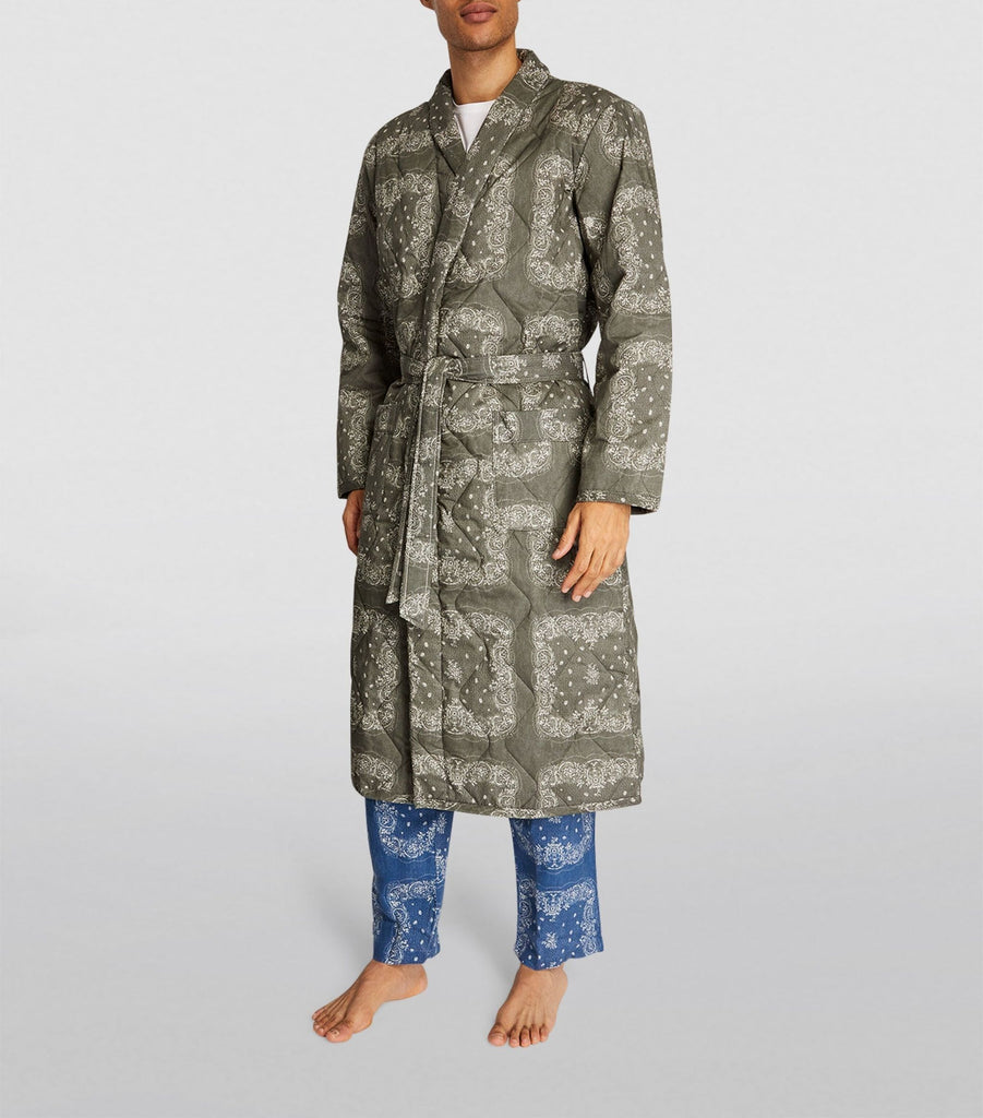 Quilted Cotton Robe