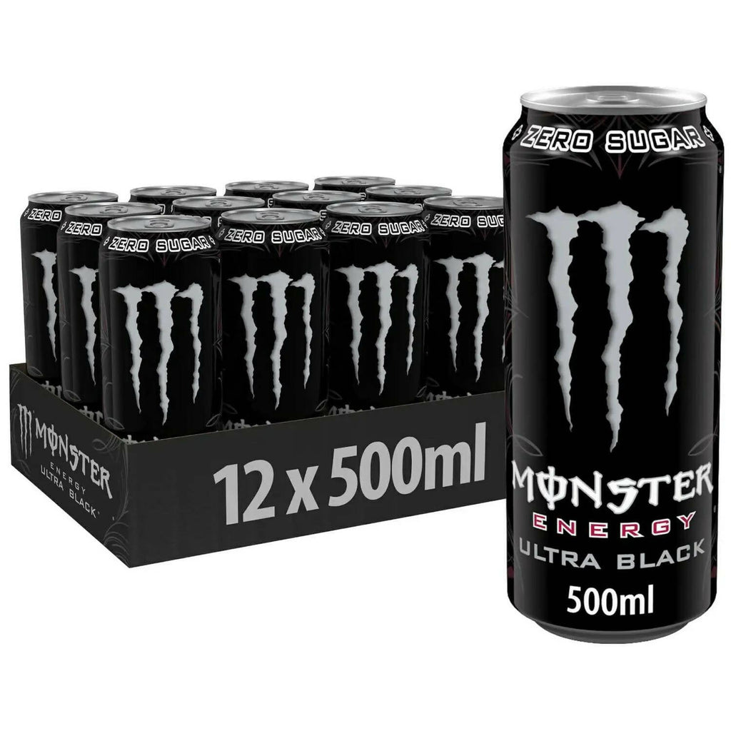 Monster Energy Ultra Black 12 x 500ml