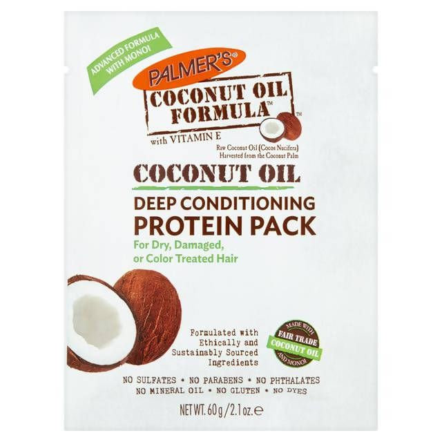 Palmer's Coconut Oil Formula Deep Conditioning Protein Pack 60g shampoo & conditioners Sainsburys   