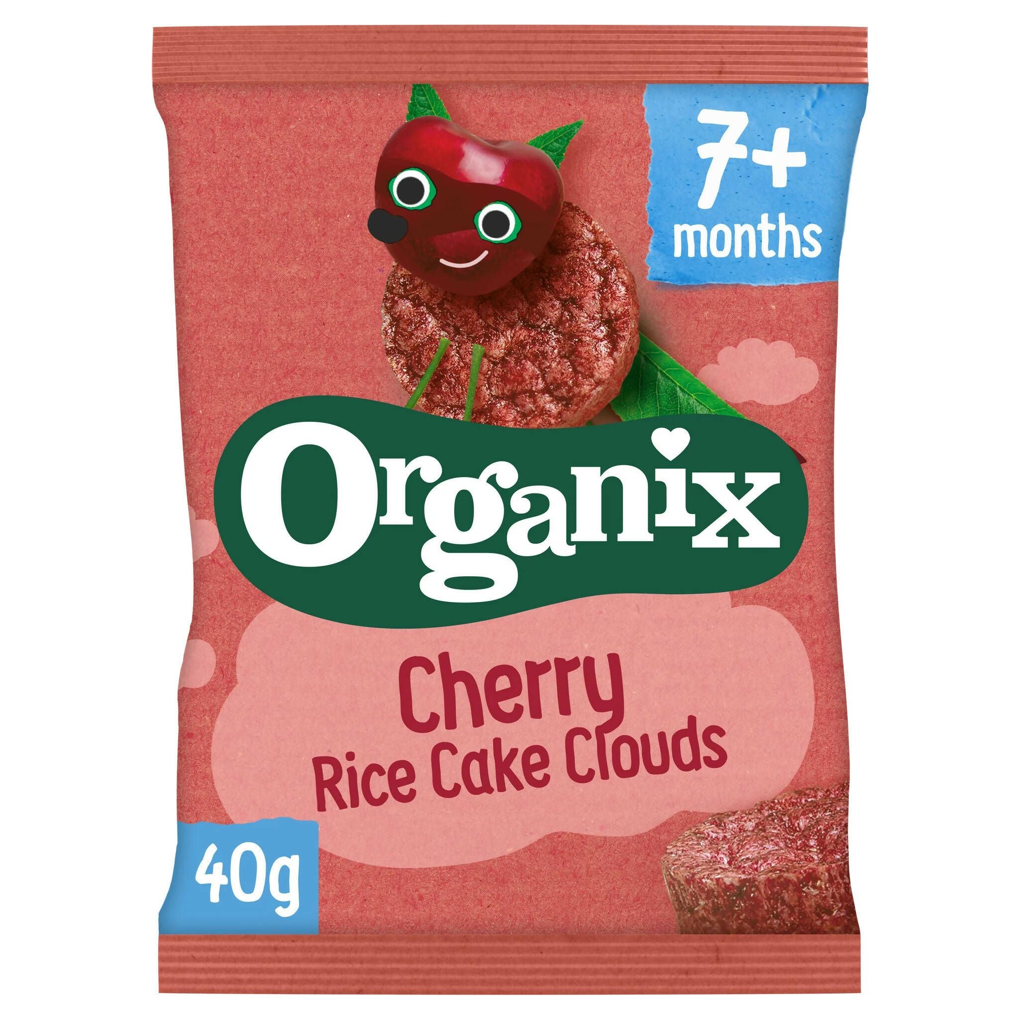 Organix Cherry Rice Cake Clouds GOODS McGrocer Direct   