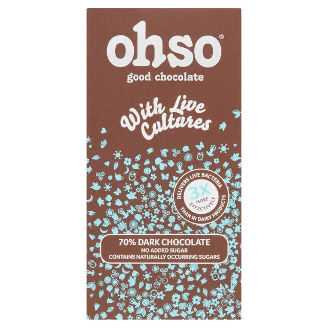 Ohso 70% Dark Chocolate 85g