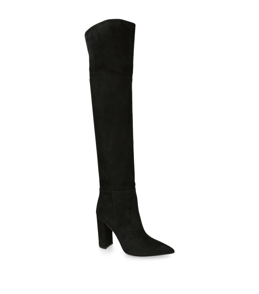 Suede Piper Over-The-Knee Boots 85