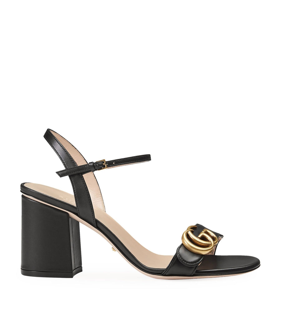 Leather Marmont Sandals 75