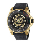 Yellow Gold-Plated Gucci Dive Watch 45mm GOODS Harrods   