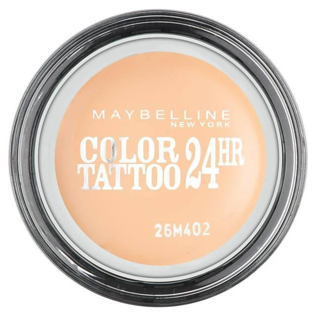 Maybelline Color Tattoo 24HR by Eyestudio Creamy Mattes Gel-Cream Eyeshadow 93 Crème de Nude All Sainsburys   