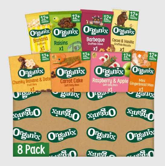 Organix Toddler Snacks Bundle Organic Toddler Bundle McGrocer Direct   