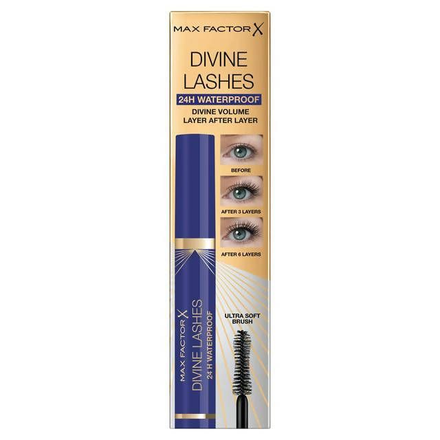 Max Factor Divine Lashes Mascara Waterproof Black 8ml