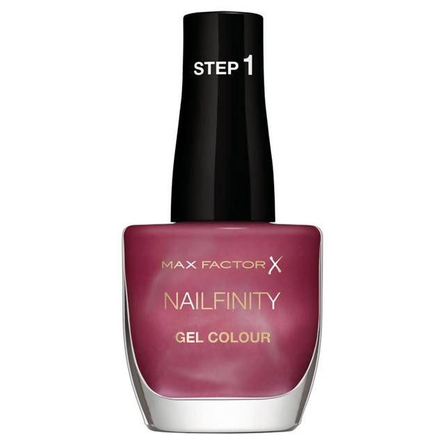 Max Factor Nailfinity Gel Nail Polish Starlet 12ml Nail accessories Sainsburys   