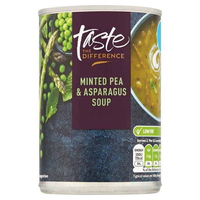 Sainsbury's Minted Pea & Asparagus Soup, Taste the Difference 400g