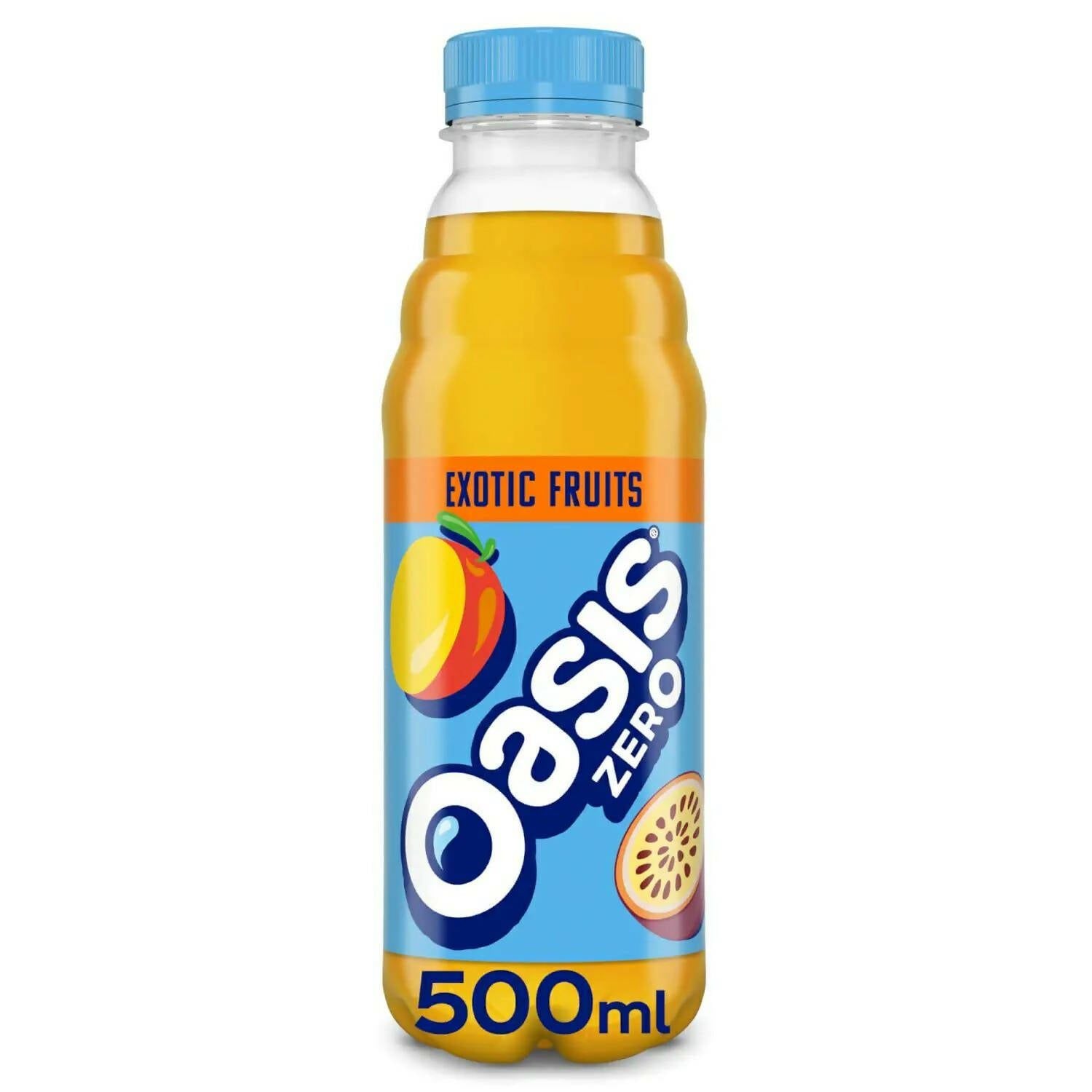 Oasis Exotic Fruits Zero 12 x 500ml GOODS McGrocer Direct   