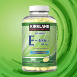 Kirkland Signature Vitamin E 268mg, 500 Softgel Capsules GOODS Costco UK