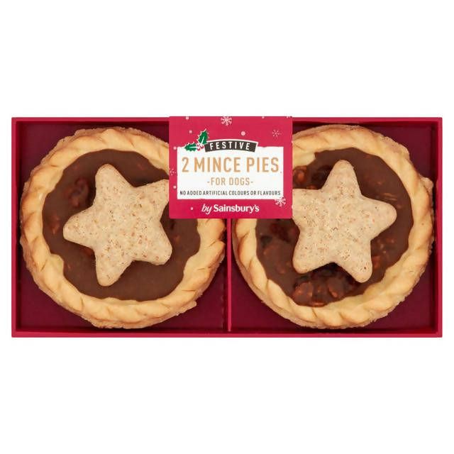 Sainsbury's Festive Mince Pies for Dogs x2