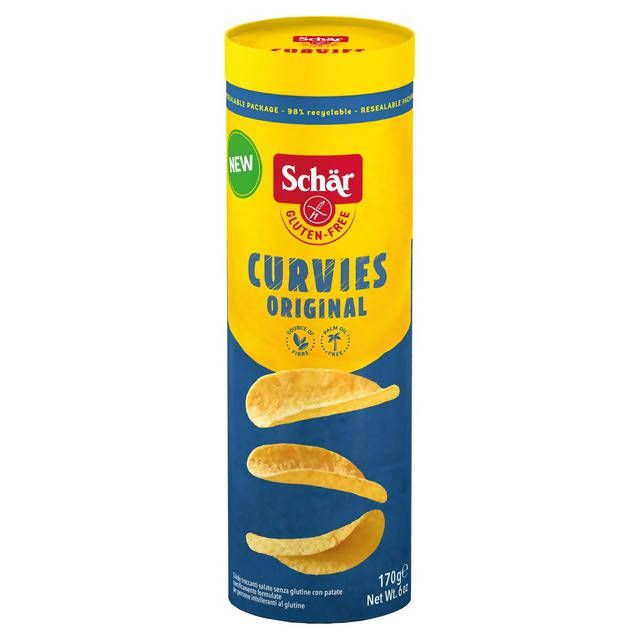 Schär Gluten Free Curvies Original 170g Sharing crisps Sainsburys   