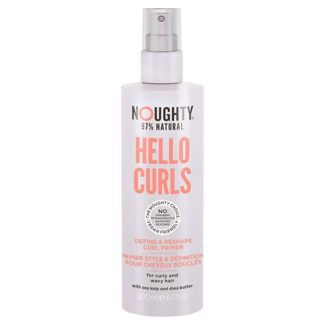 Noughty Hello Curls Define & Reshape Curl Primer 200ml shampoo & conditioners Boots   