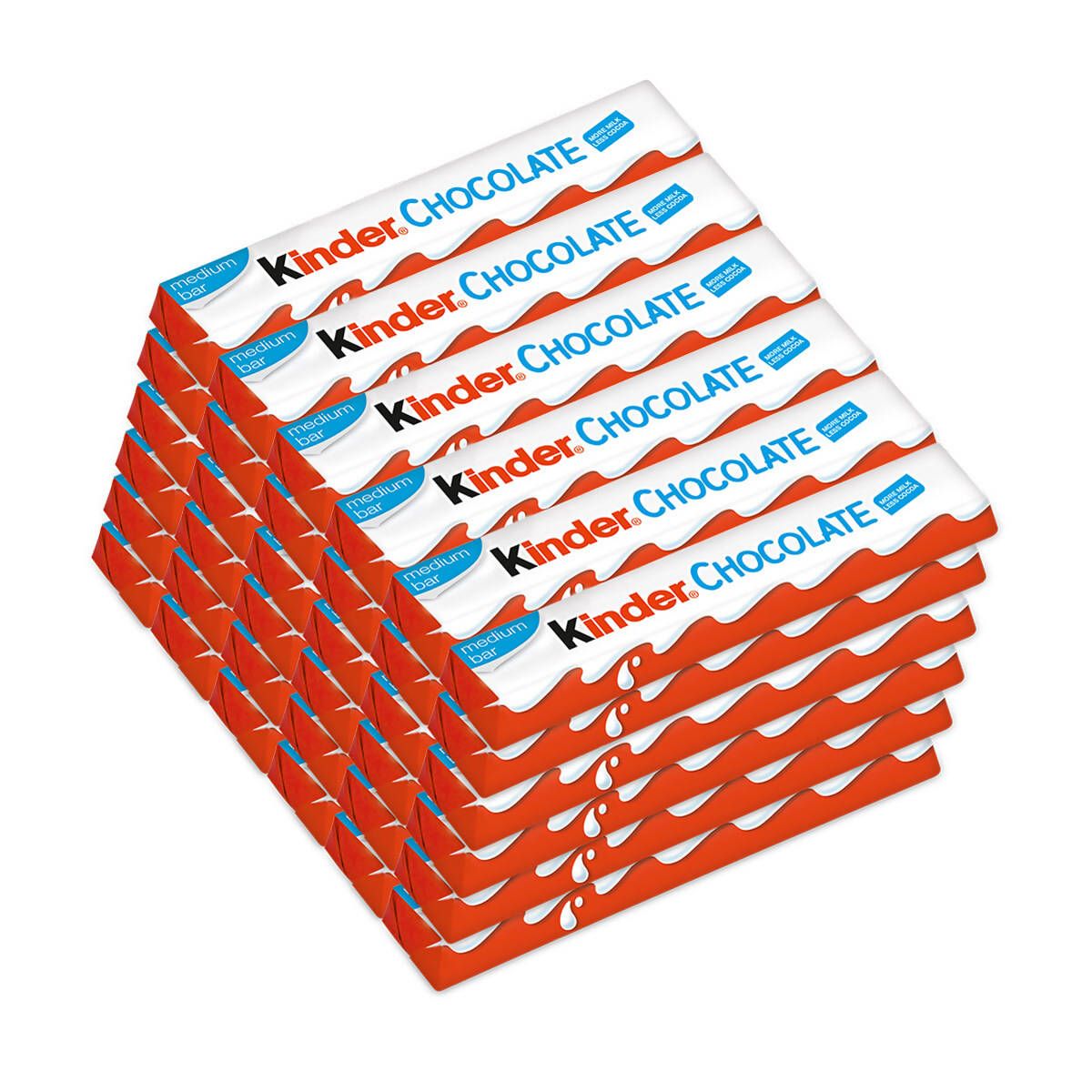 Kinder Chocolate Snackbar, 36 x 21g