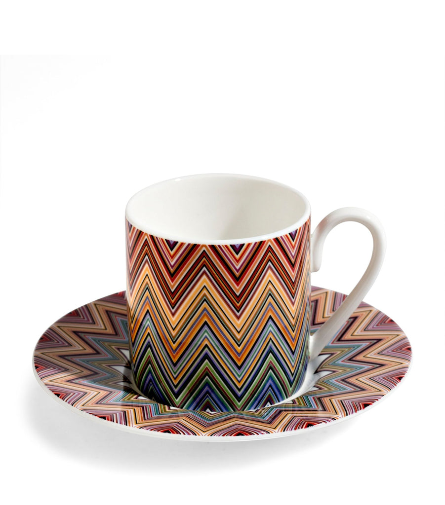 Zigzag Jarris 156 Teacup and Saucer