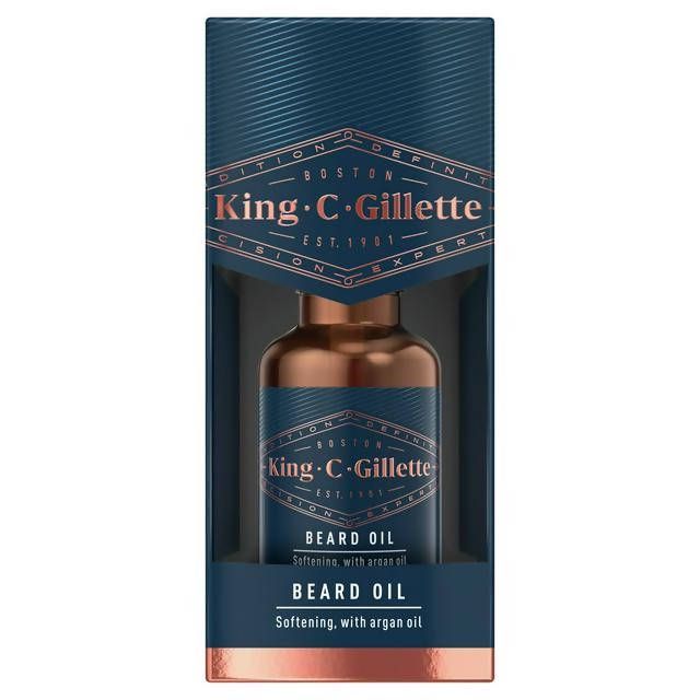 King C Gillette Men’s Beard Oil, 30 ml