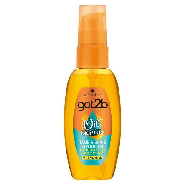 Schwarzkopf got2b Oil-licious Styling Oil 50ml styling & hairspray Sainsburys   