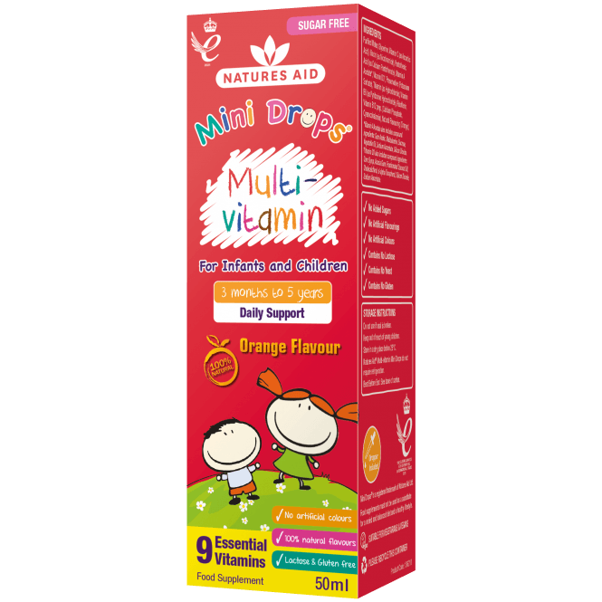 Natures Aid Mini Drops Multivitamin Children McGrocer Direct   