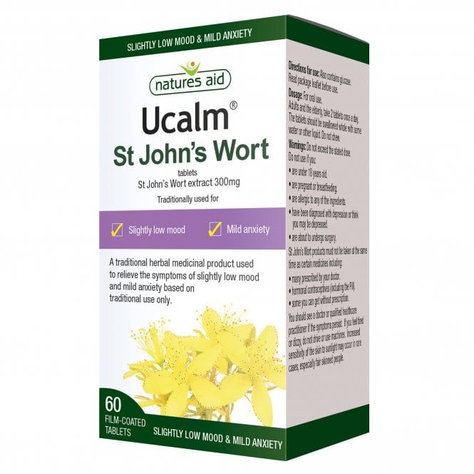 Natures Aid Ucalm (St John's Wort)