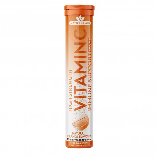 Natures Aid Vitamin C 1000mg Effervescent