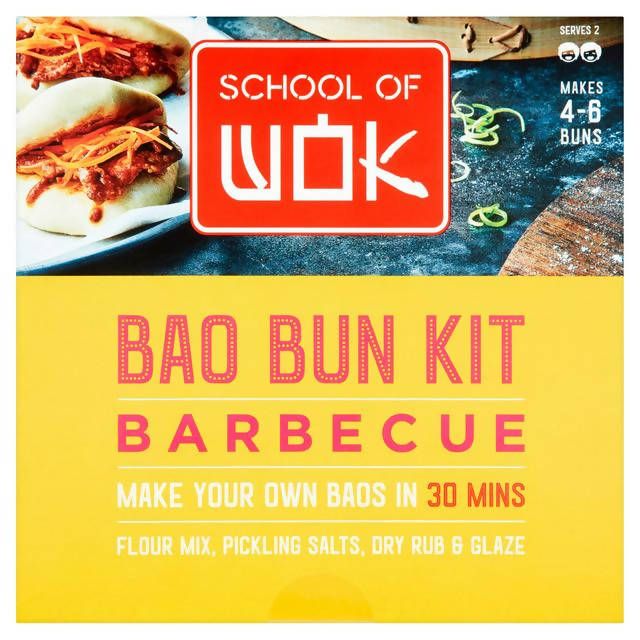 School of Wok Barbecue Bao Bun Kit 321g