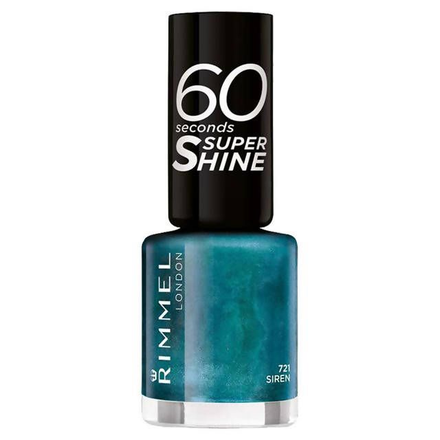 Rimmel London 60 Seconds Super Shine Siren Nail Polish All Sainsburys   