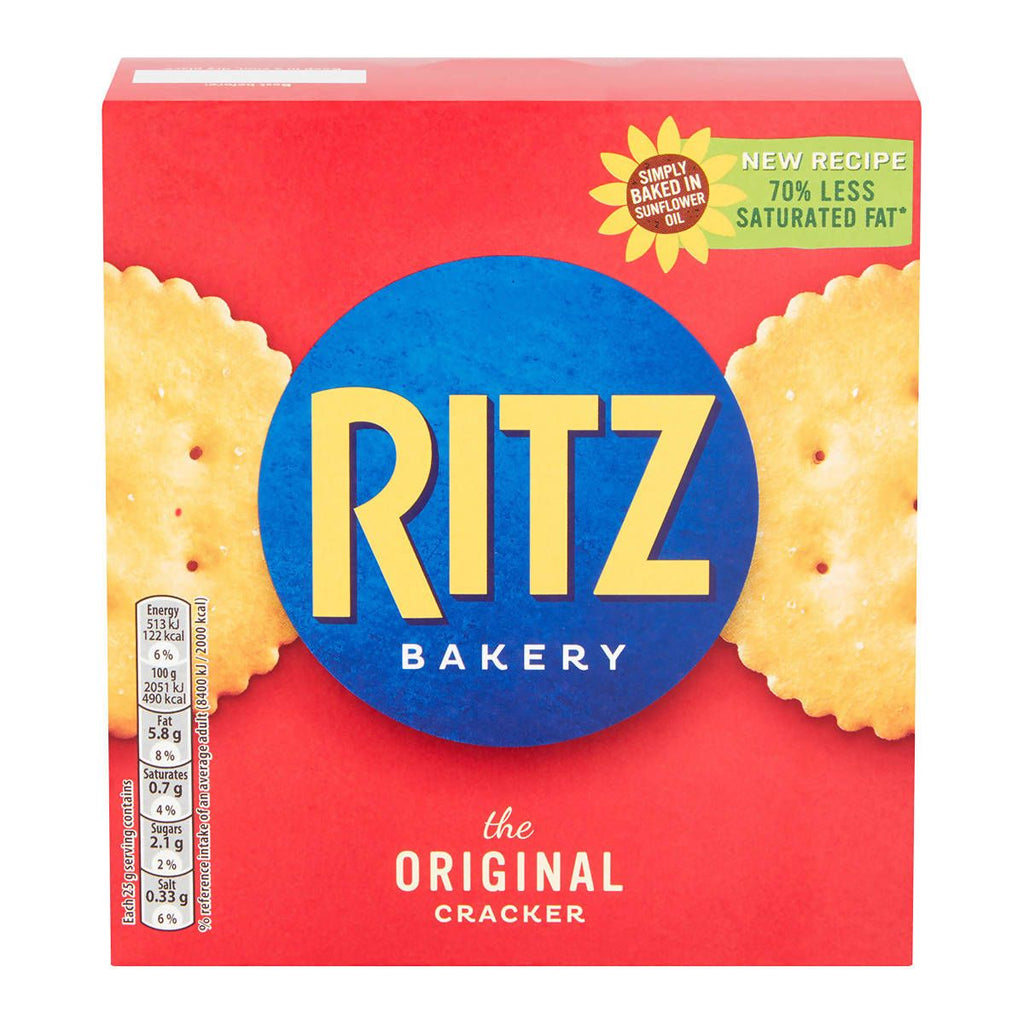 Ritz Original Cracker, 6 x 165g