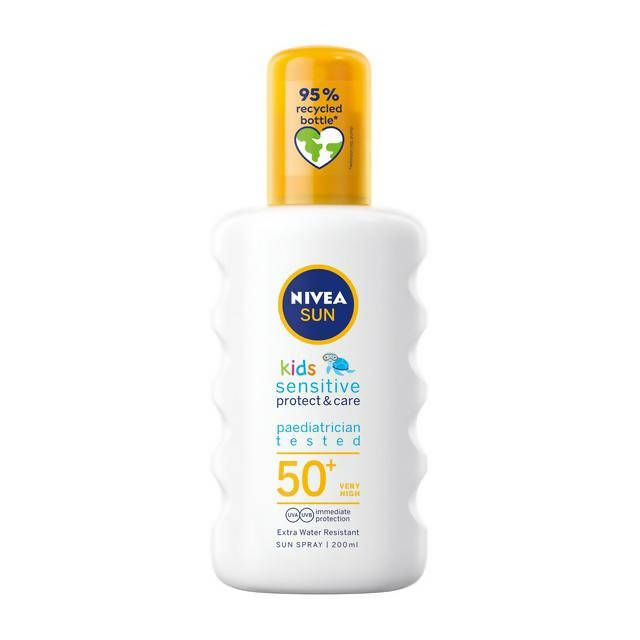 Nivea Sun Kids Sensitive Sun Cream Spray SPF50+ 200ml