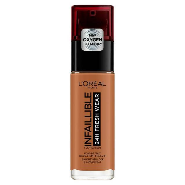 L'Oreal Paris Infallible 24hr Freshwear Liquid Foundation 340 Copper GOODS Sainsburys   