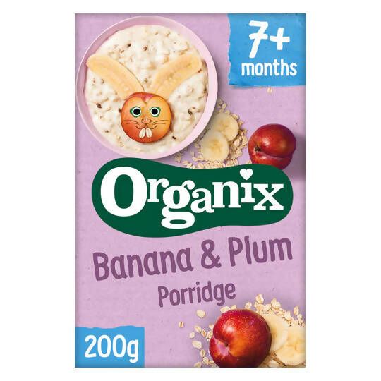 Organix Banana & Plum Baby Porridge GOODS McGrocer Direct   