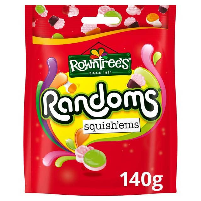 Randoms Randoms Squish'ems Sweets Sharing Pouch 140g