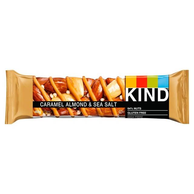 KIND Caramel Almond & Sea Salt Snack Bar 40g