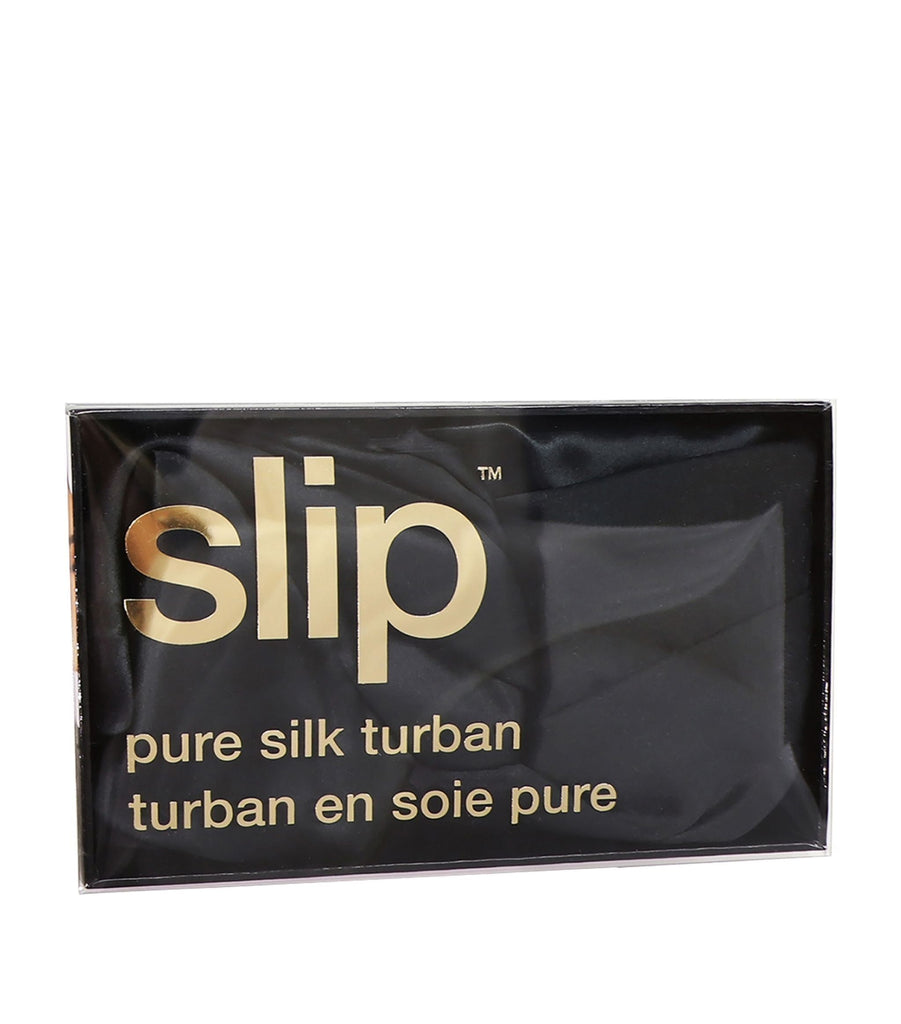 SLIP TURBAN BLACK 20