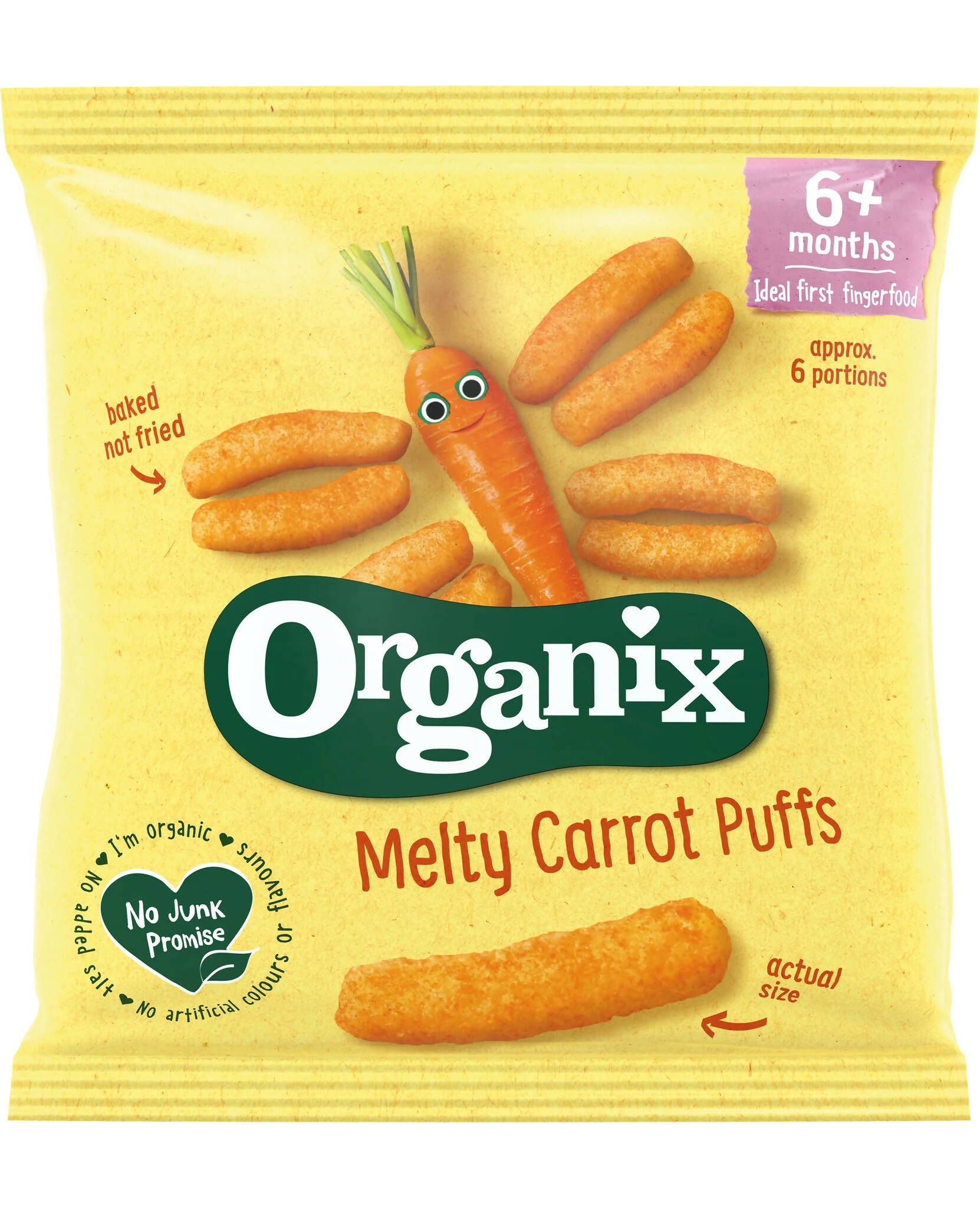 Organix Melty Carrot Puffs GOODS McGrocer Direct   