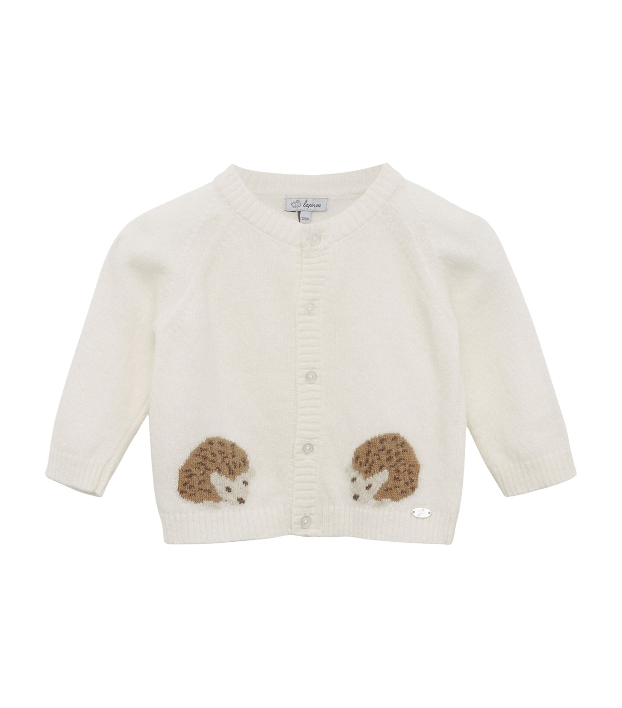 Wool-Cashmere-Blend Prickles Cardigan (0-9 Months) GOODS Harrods   