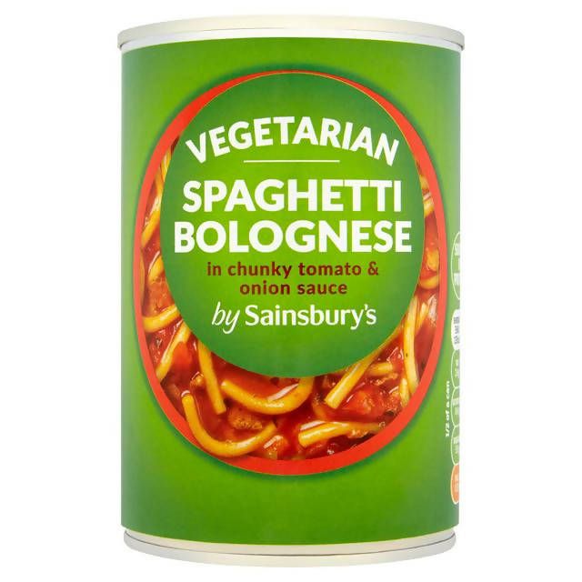 Sainsbury's Vegetarian Spaghetti Bolognese 400g