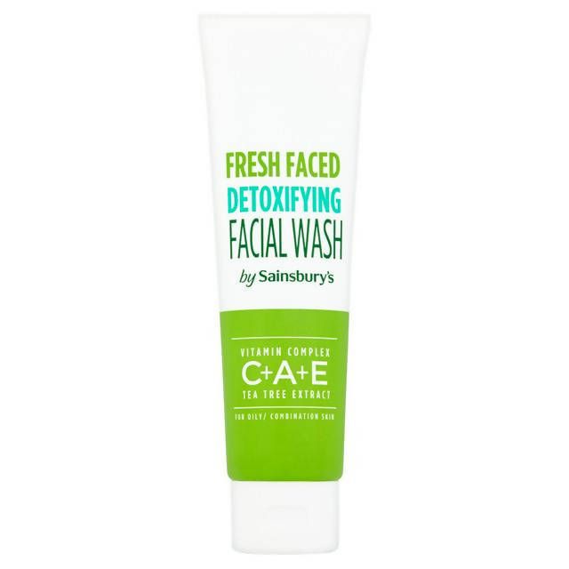 Sainsbury's Fresh Faced Detoxifying Facial Wash 150ml